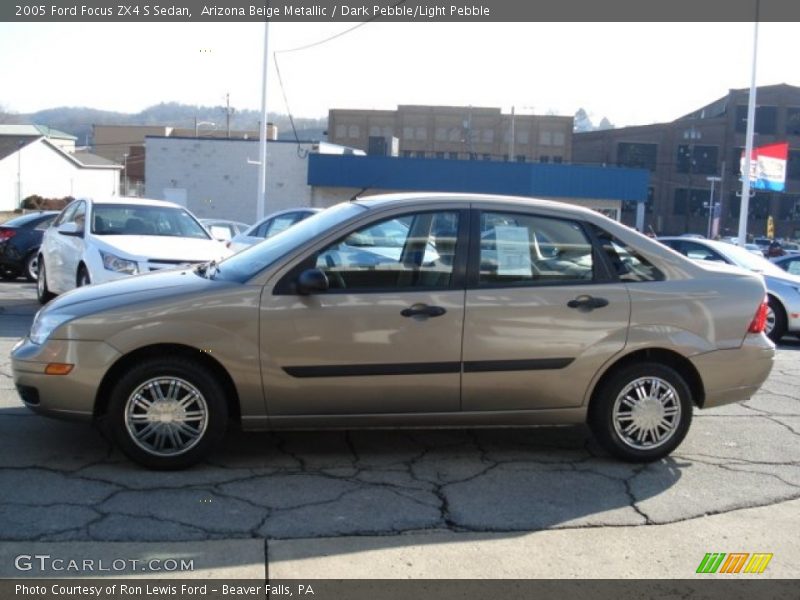 Arizona Beige Metallic / Dark Pebble/Light Pebble 2005 Ford Focus ZX4 S Sedan