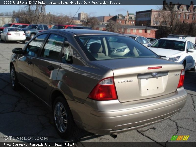 Arizona Beige Metallic / Dark Pebble/Light Pebble 2005 Ford Focus ZX4 S Sedan