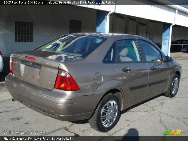 Arizona Beige Metallic / Dark Pebble/Light Pebble 2005 Ford Focus ZX4 S Sedan