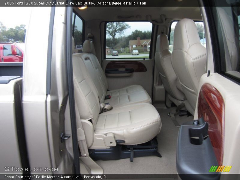 Arizona Beige Metallic / Tan 2006 Ford F350 Super Duty Lariat Crew Cab Dually