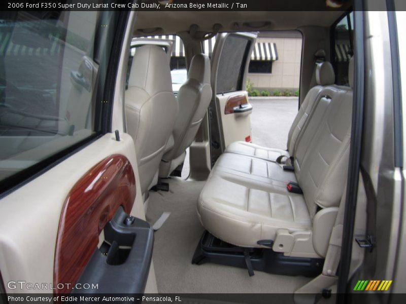 Arizona Beige Metallic / Tan 2006 Ford F350 Super Duty Lariat Crew Cab Dually