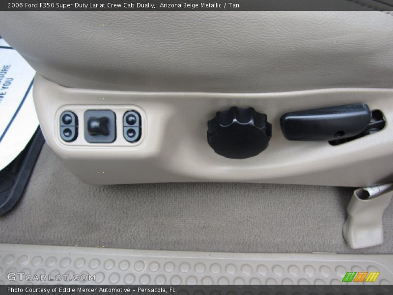Arizona Beige Metallic / Tan 2006 Ford F350 Super Duty Lariat Crew Cab Dually