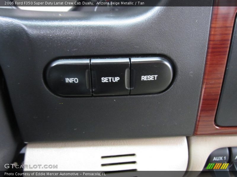 Arizona Beige Metallic / Tan 2006 Ford F350 Super Duty Lariat Crew Cab Dually