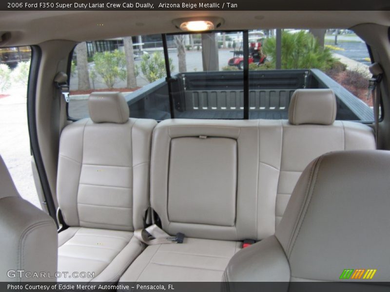 Arizona Beige Metallic / Tan 2006 Ford F350 Super Duty Lariat Crew Cab Dually