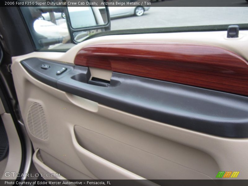 Arizona Beige Metallic / Tan 2006 Ford F350 Super Duty Lariat Crew Cab Dually