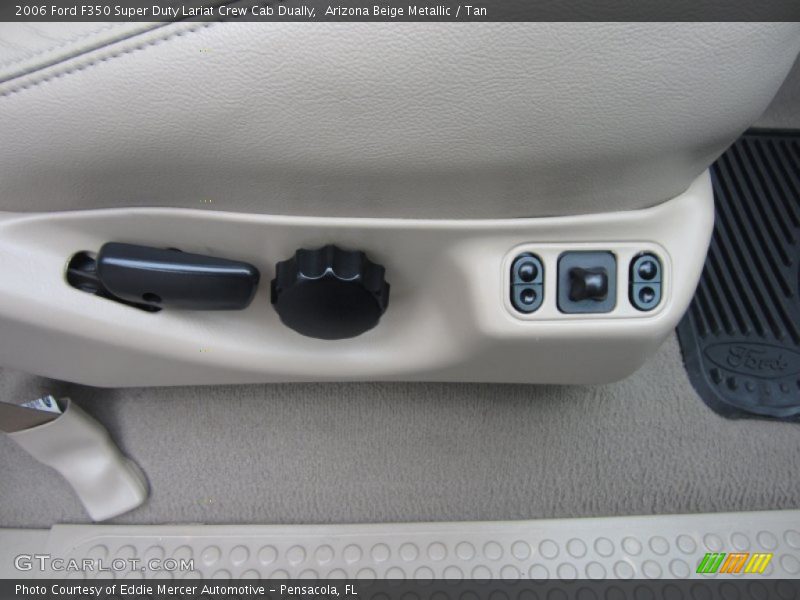 Arizona Beige Metallic / Tan 2006 Ford F350 Super Duty Lariat Crew Cab Dually