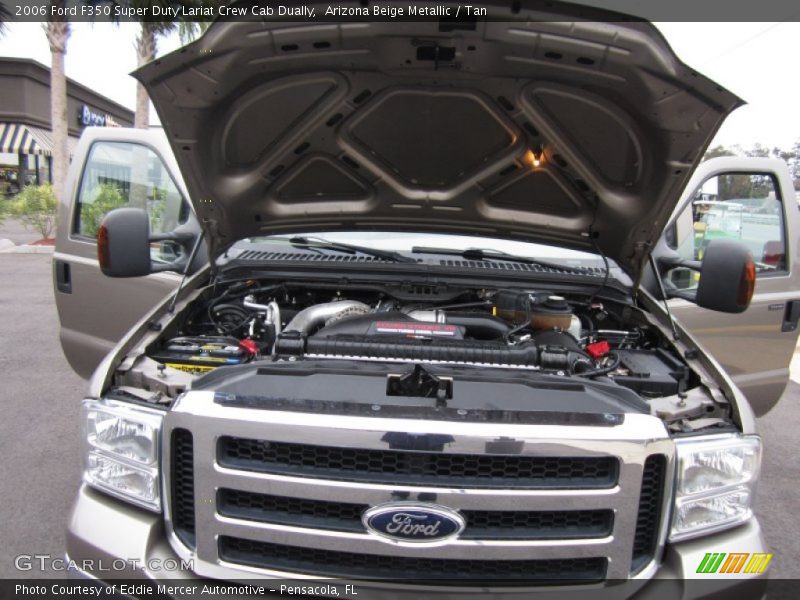 Arizona Beige Metallic / Tan 2006 Ford F350 Super Duty Lariat Crew Cab Dually