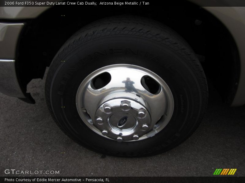 Arizona Beige Metallic / Tan 2006 Ford F350 Super Duty Lariat Crew Cab Dually