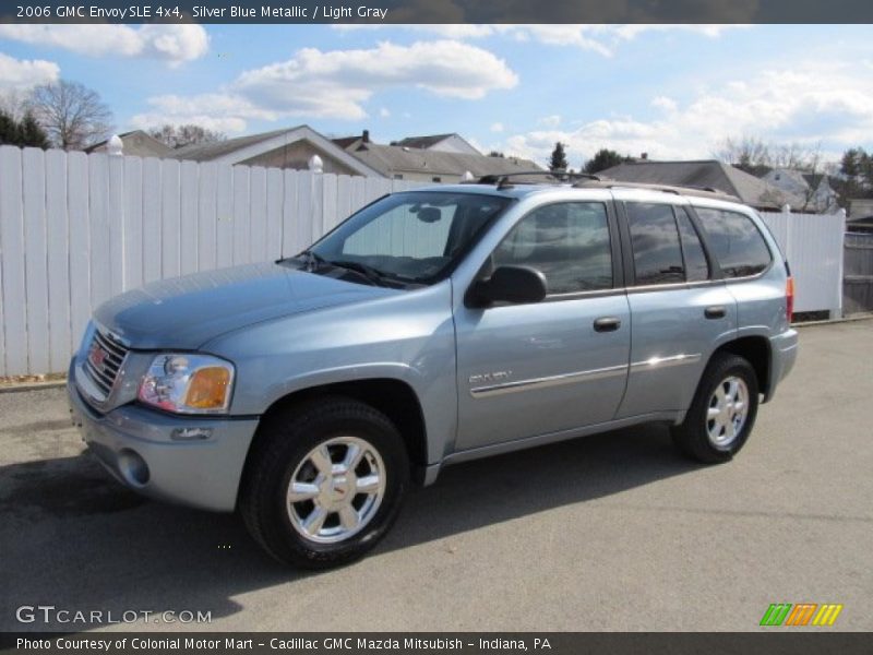 Silver Blue Metallic / Light Gray 2006 GMC Envoy SLE 4x4