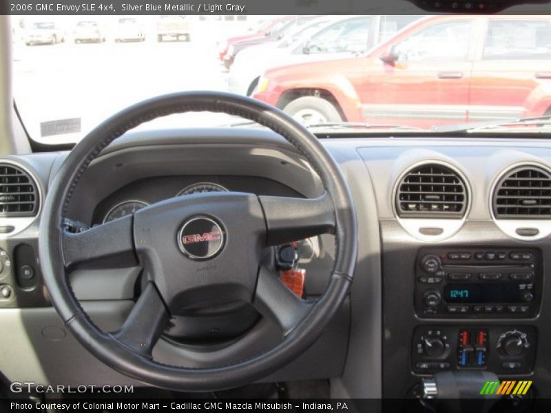 Silver Blue Metallic / Light Gray 2006 GMC Envoy SLE 4x4