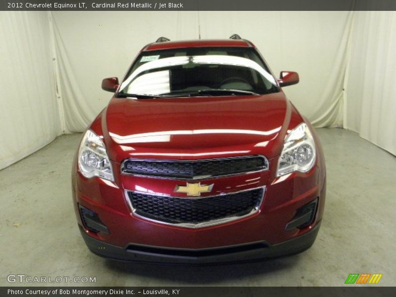 Cardinal Red Metallic / Jet Black 2012 Chevrolet Equinox LT
