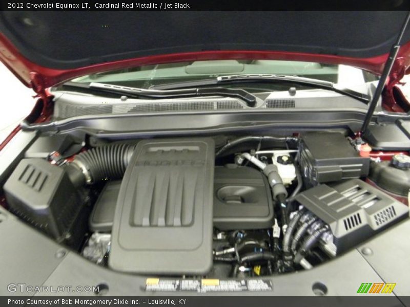Cardinal Red Metallic / Jet Black 2012 Chevrolet Equinox LT
