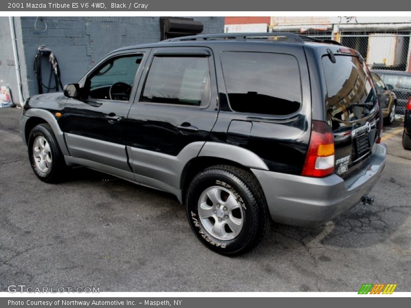 Black / Gray 2001 Mazda Tribute ES V6 4WD