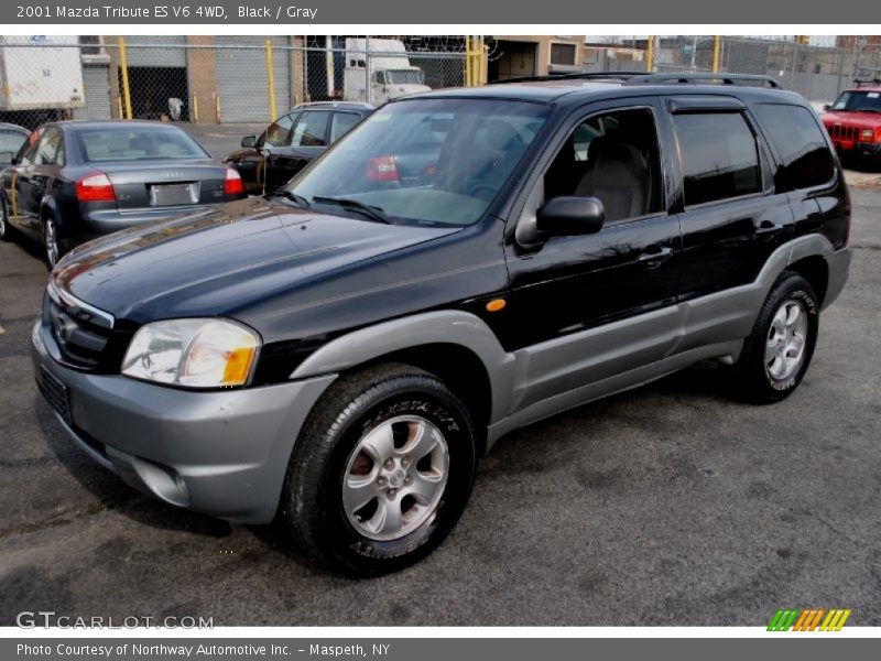Black / Gray 2001 Mazda Tribute ES V6 4WD