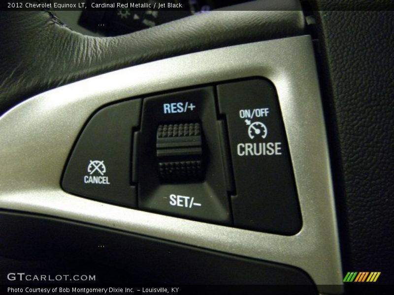 Cardinal Red Metallic / Jet Black 2012 Chevrolet Equinox LT