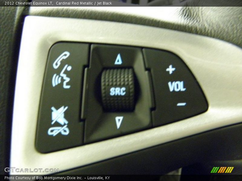 Cardinal Red Metallic / Jet Black 2012 Chevrolet Equinox LT
