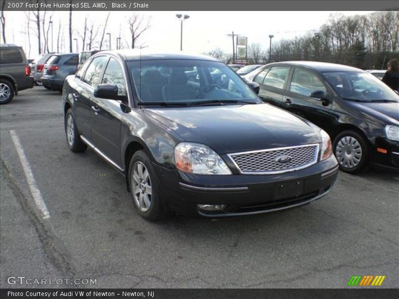 Black / Shale 2007 Ford Five Hundred SEL AWD