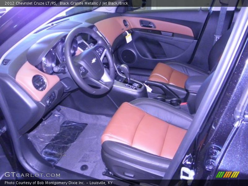  2012 Cruze LT/RS Jet Black/Brick Interior