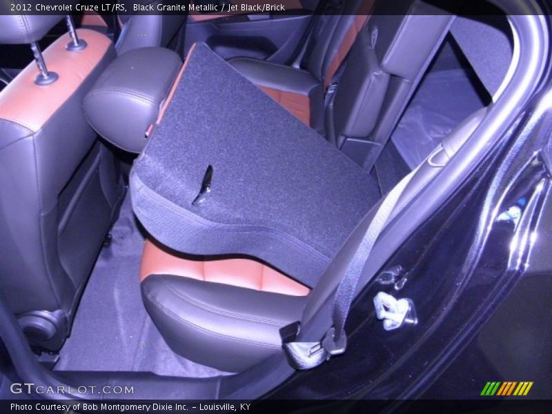 Black Granite Metallic / Jet Black/Brick 2012 Chevrolet Cruze LT/RS