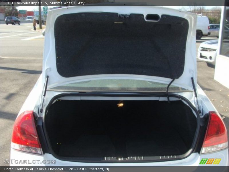 Summit White / Gray 2011 Chevrolet Impala LS