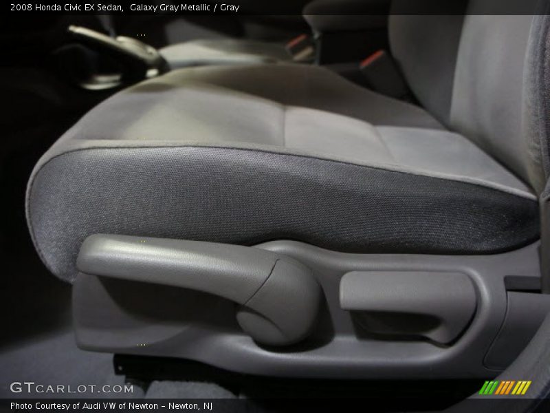 Galaxy Gray Metallic / Gray 2008 Honda Civic EX Sedan