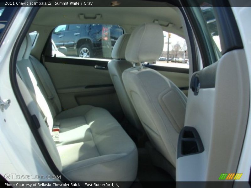 Summit White / Gray 2011 Chevrolet Impala LS