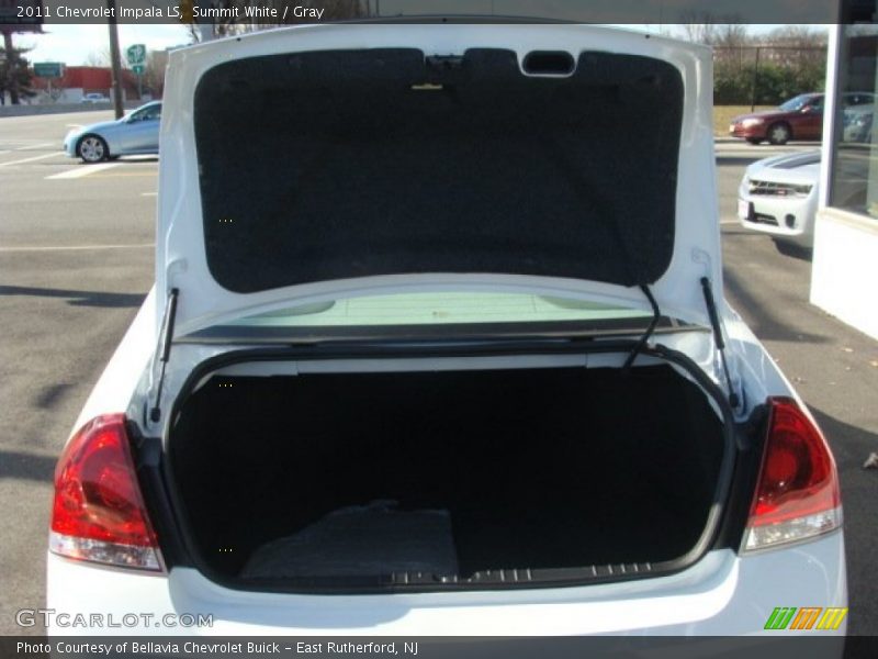 Summit White / Gray 2011 Chevrolet Impala LS