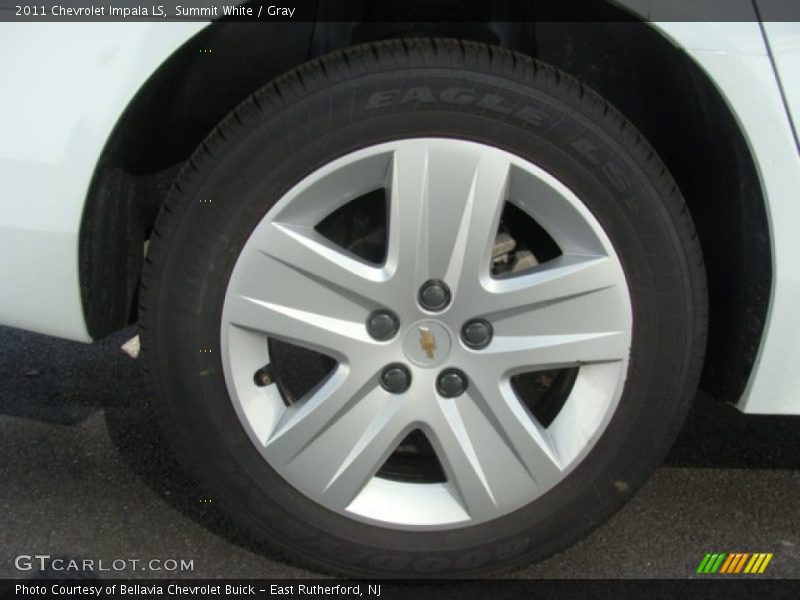 Summit White / Gray 2011 Chevrolet Impala LS