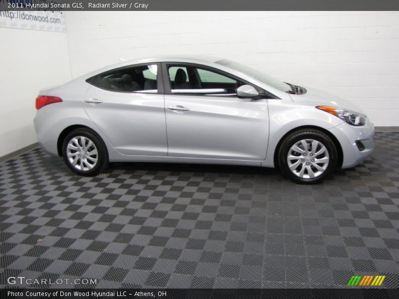 Radiant Silver / Gray 2011 Hyundai Sonata GLS