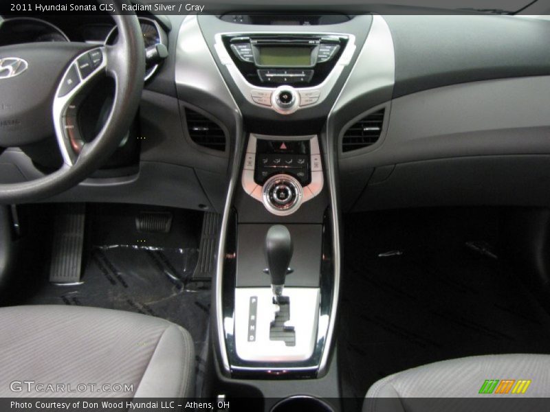 Radiant Silver / Gray 2011 Hyundai Sonata GLS