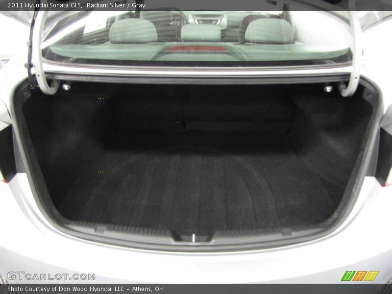 Radiant Silver / Gray 2011 Hyundai Sonata GLS