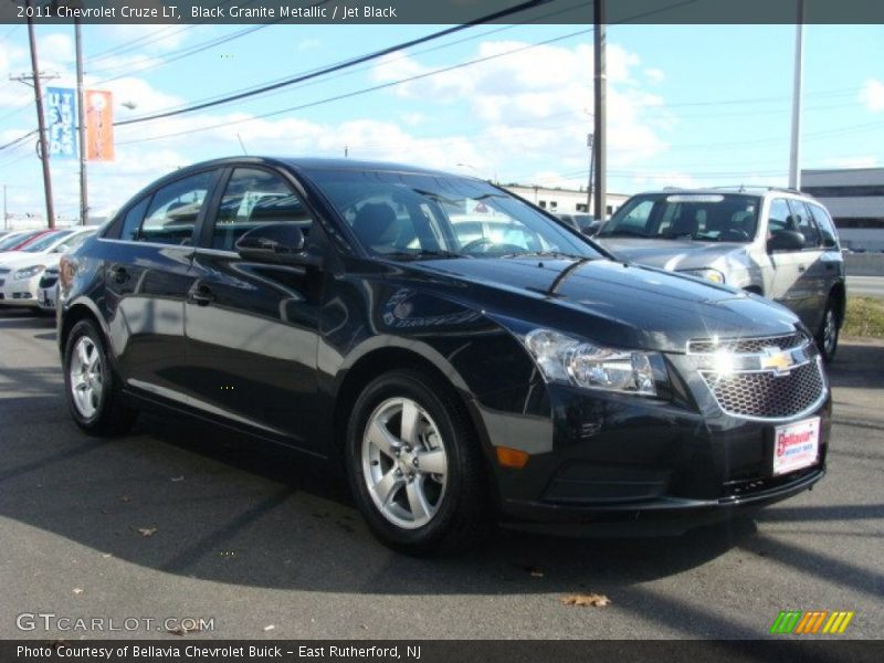 Black Granite Metallic / Jet Black 2011 Chevrolet Cruze LT