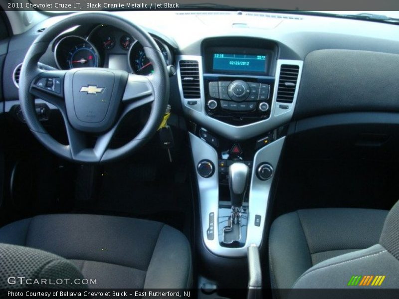 Black Granite Metallic / Jet Black 2011 Chevrolet Cruze LT