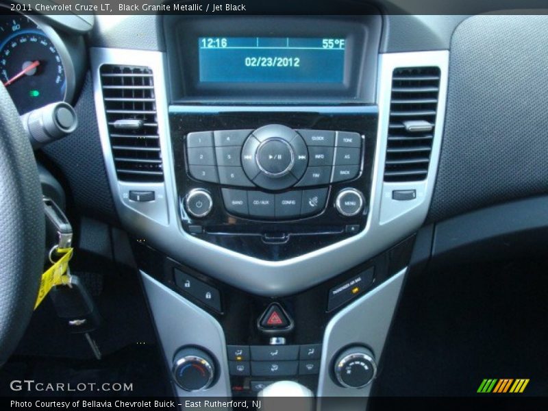 Black Granite Metallic / Jet Black 2011 Chevrolet Cruze LT
