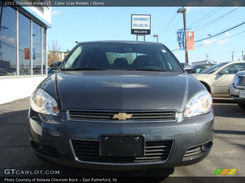 Cyber Gray Metallic / Ebony 2011 Chevrolet Impala LT