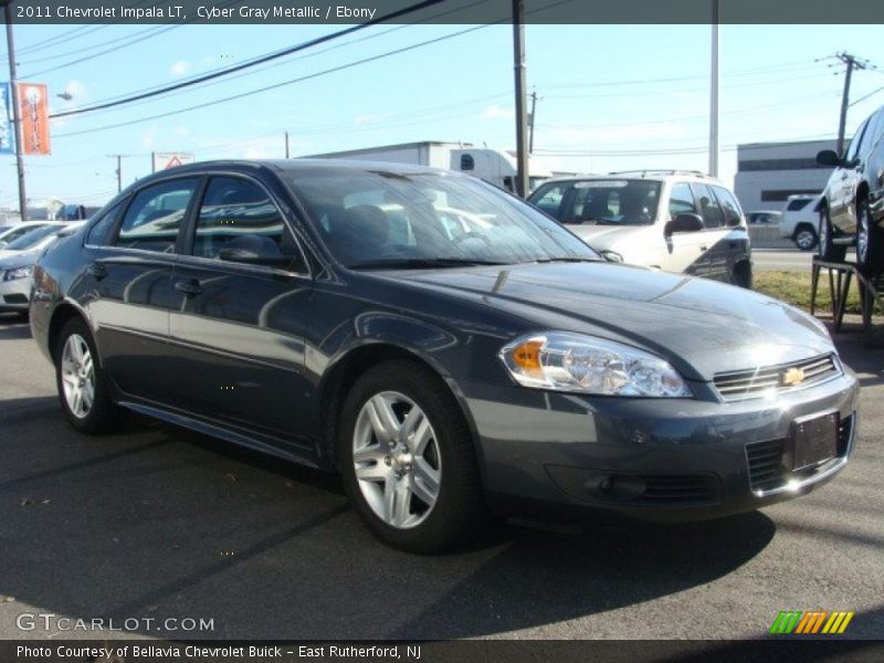 Cyber Gray Metallic / Ebony 2011 Chevrolet Impala LT