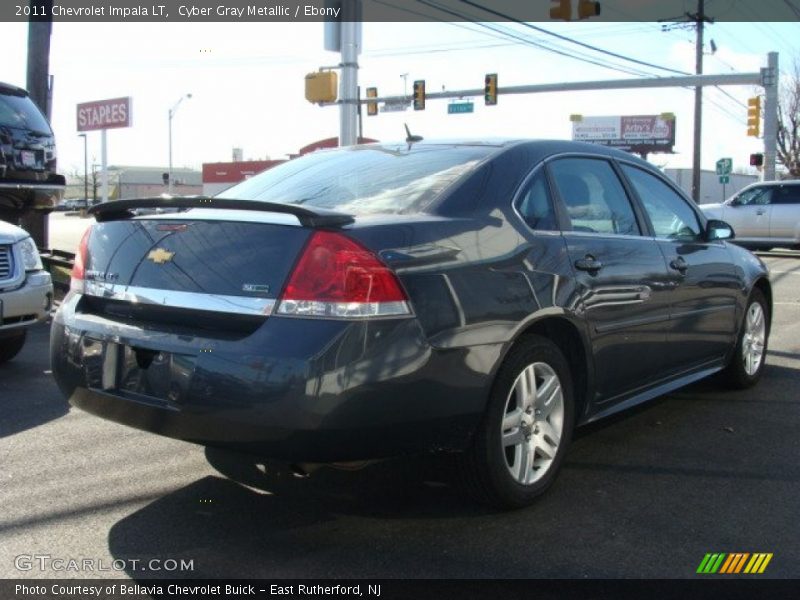 Cyber Gray Metallic / Ebony 2011 Chevrolet Impala LT