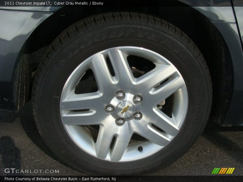 Cyber Gray Metallic / Ebony 2011 Chevrolet Impala LT
