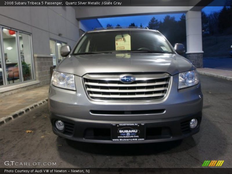 Quartz Silver Metallic / Slate Gray 2008 Subaru Tribeca 5 Passenger