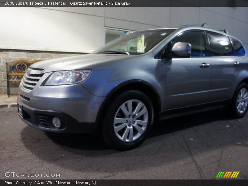 Quartz Silver Metallic / Slate Gray 2008 Subaru Tribeca 5 Passenger