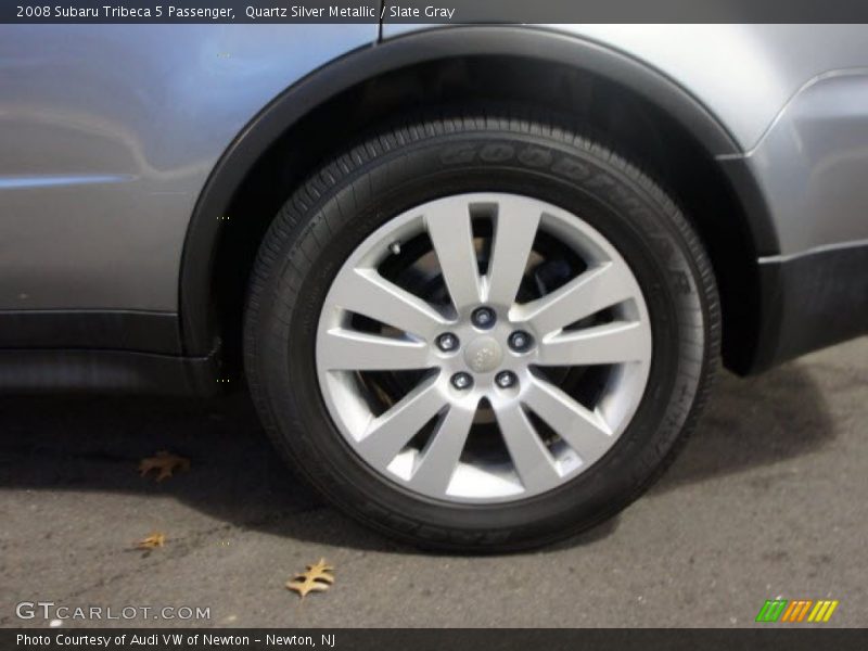 Quartz Silver Metallic / Slate Gray 2008 Subaru Tribeca 5 Passenger