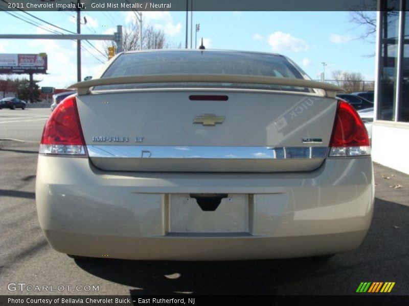 Gold Mist Metallic / Neutral 2011 Chevrolet Impala LT