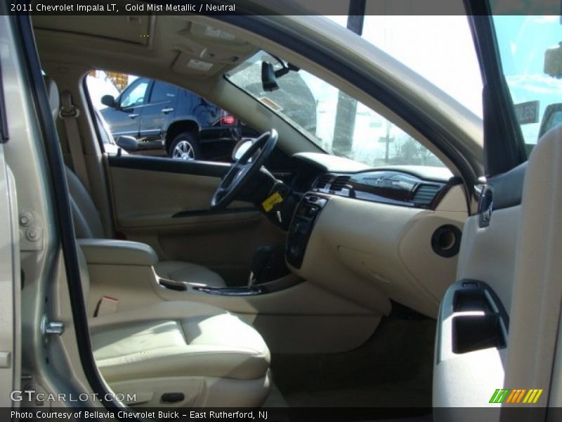 Gold Mist Metallic / Neutral 2011 Chevrolet Impala LT