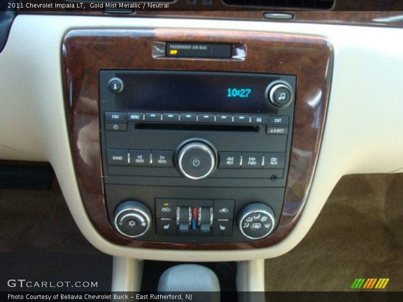 Gold Mist Metallic / Neutral 2011 Chevrolet Impala LT