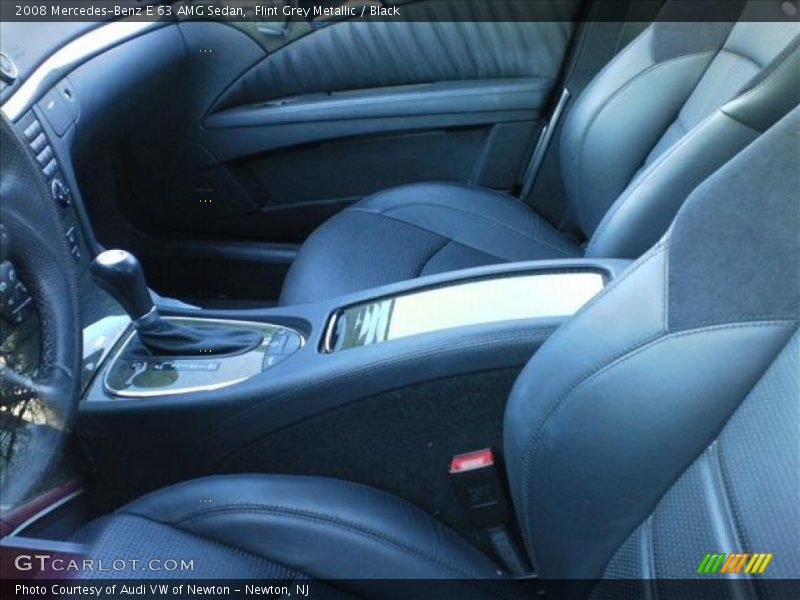 Flint Grey Metallic / Black 2008 Mercedes-Benz E 63 AMG Sedan
