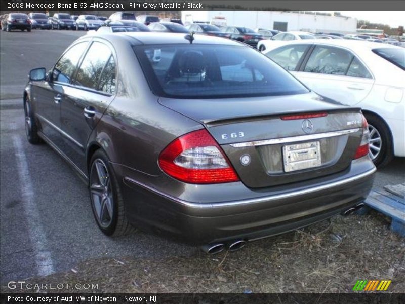 Flint Grey Metallic / Black 2008 Mercedes-Benz E 63 AMG Sedan