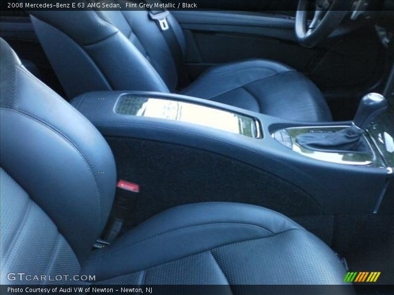 Flint Grey Metallic / Black 2008 Mercedes-Benz E 63 AMG Sedan