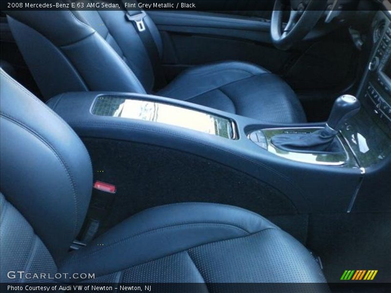 Flint Grey Metallic / Black 2008 Mercedes-Benz E 63 AMG Sedan