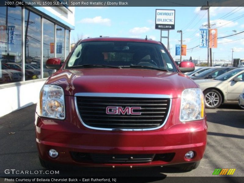 Sport Red Metallic / Ebony Black 2007 GMC Yukon XL 1500 SLE 4x4