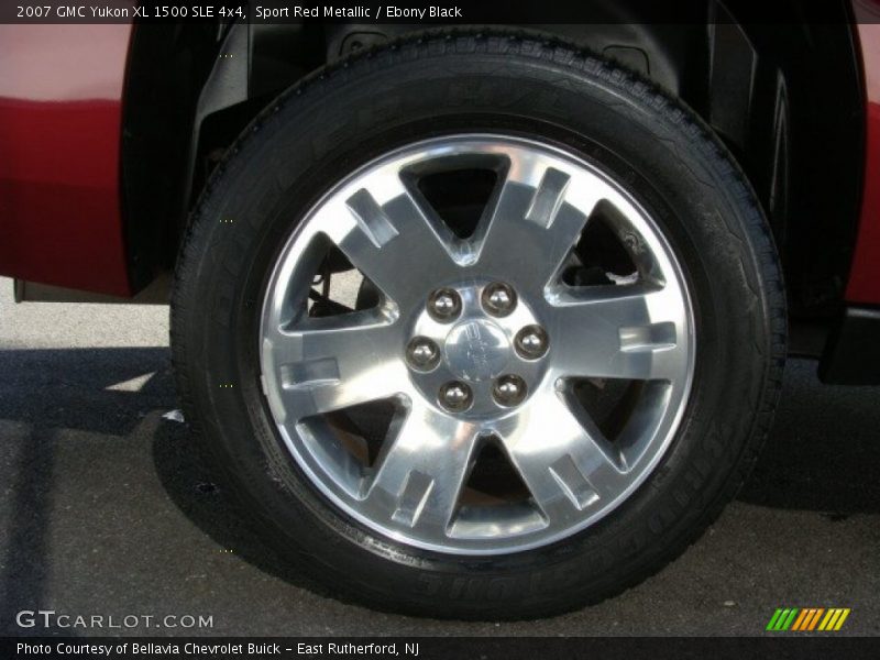 Sport Red Metallic / Ebony Black 2007 GMC Yukon XL 1500 SLE 4x4